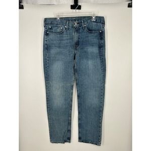 Levi's 514 Men's Jeans Size 34x32 Blue Denim Straight Fit 5 Pockets Comfort Pant